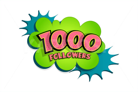 Comic Book 1000 Followers Speech Bubble: A Strategic Asset for Visual Storytelling