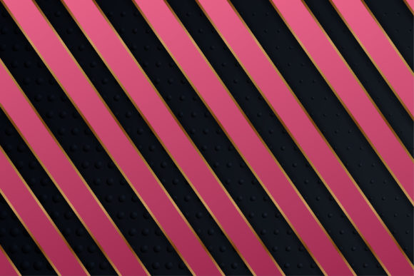 Geometric Background Diagonal Black Pink