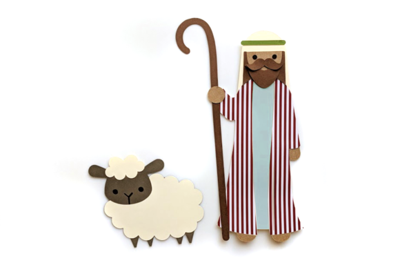 Good Shepherd with Sheep