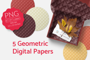 Warm Fall Diamond Checks Seamless Papers