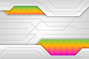 Wave Colorful Pattern Grey Gradient: A Modern Design Solution